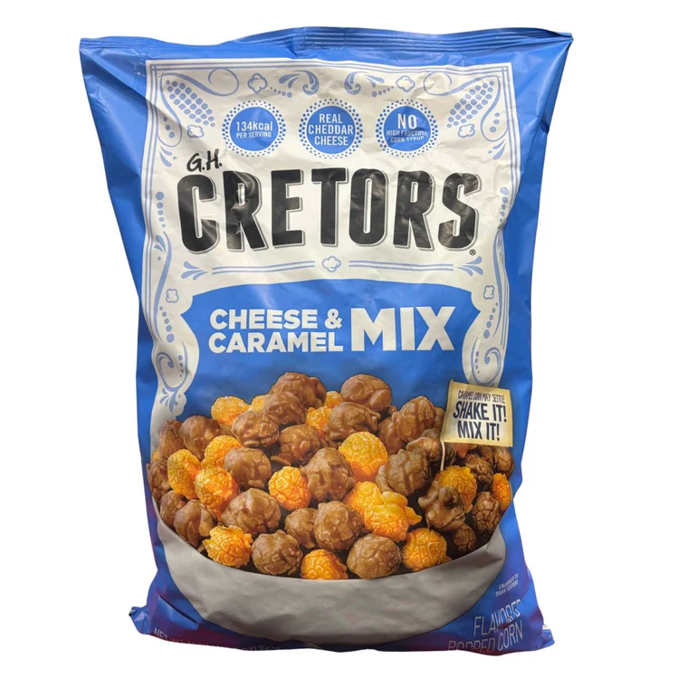コストコおすすめ新商品C.H.CRETORS ポップコーン チーズ＆キャラメルミックスを紹介！